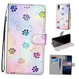 BIUDECO シーシー携帯電話カバー 落下防止保護ケース 対応 塗装革素材 汚れ傷防止 取り外し簡単 多機能カード収納対応