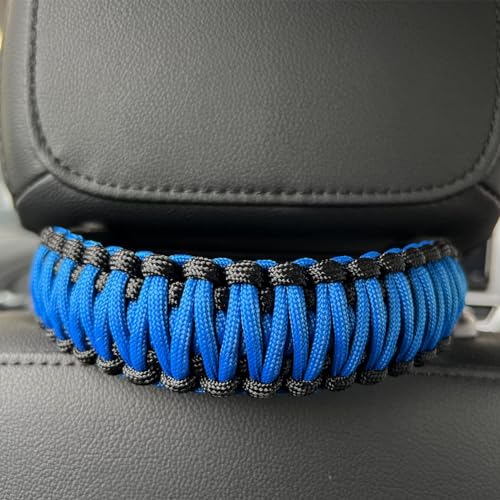 Headrest Grab Handles Fit Jeep Wrangler TJ JK JL Land Cruiser FJ Suzuki Grab Bars for Jeep Wrangler Handcrafted Seat Mount Grab Bars Heavy Duty 2 Pack