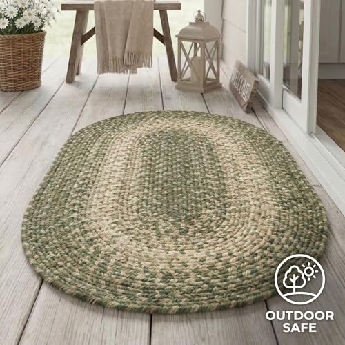 Alfombra Trenzada 2X3 para Cocina y Entrada miniatura 2