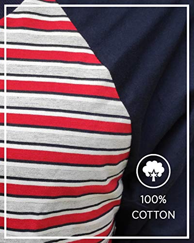 Conjunto de pijama, Curto, Lupo, Masculino, Marinho,GG