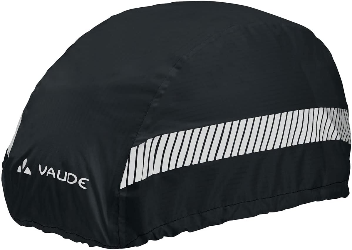 VAUDE Unisex Luminum Helmet Raincover, Black,
