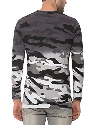 Image of CAHOOT Men's Camouflage Full Sleeve Plain T Shirt