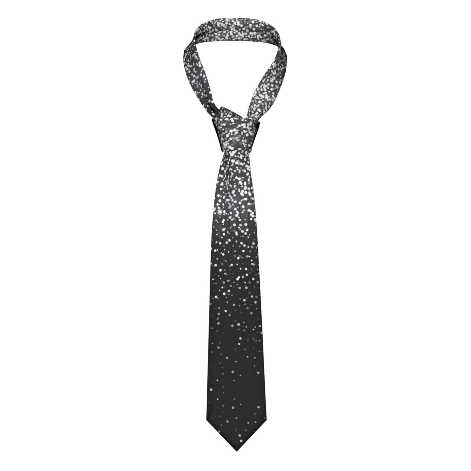Cravatta Lunga Uomo Con Simpatico Procione - 157x8,1 Cm, Sottile E Durevole, Per Matrimoni E Feste