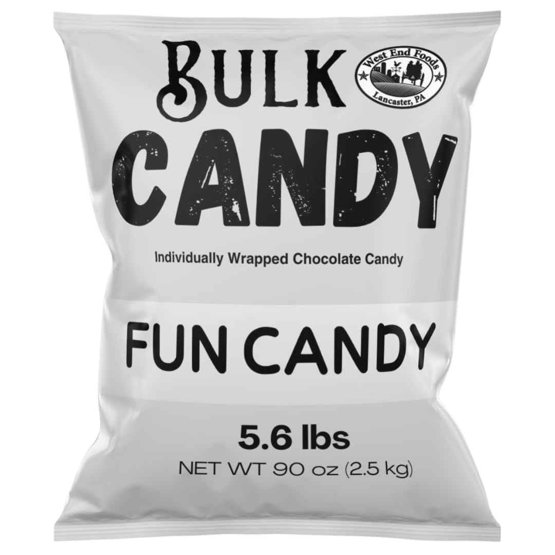 Assorted Chocolate Candy Pack 5.6 lbs of Chocolate and Bulk Sweets for Candy Bags and Parties