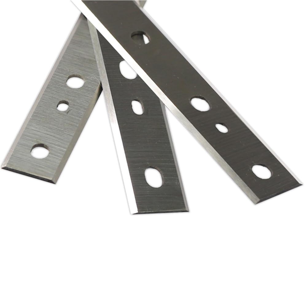 3 Piezas Cuchillas Tratadas Térmicamente 12.5Inch Para Dw734 7342 | Cuchillas de cepilladora HSS de repuesto, 320x22.3x1.6mm