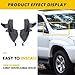 for Toyota Land Cruiser Prado LC120 LC150 2003-2020, Car Front Windshield Wrap Corner Trim Wiper Side Trim Cover