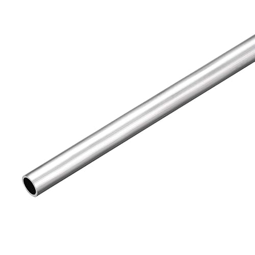 Miniatura 4 de uxcell 6063 tubo recto redondo de aluminio inconsútil de la tubería 1 pies de longitud 0,156 pulgadas ID 0,39 pulgadas OD