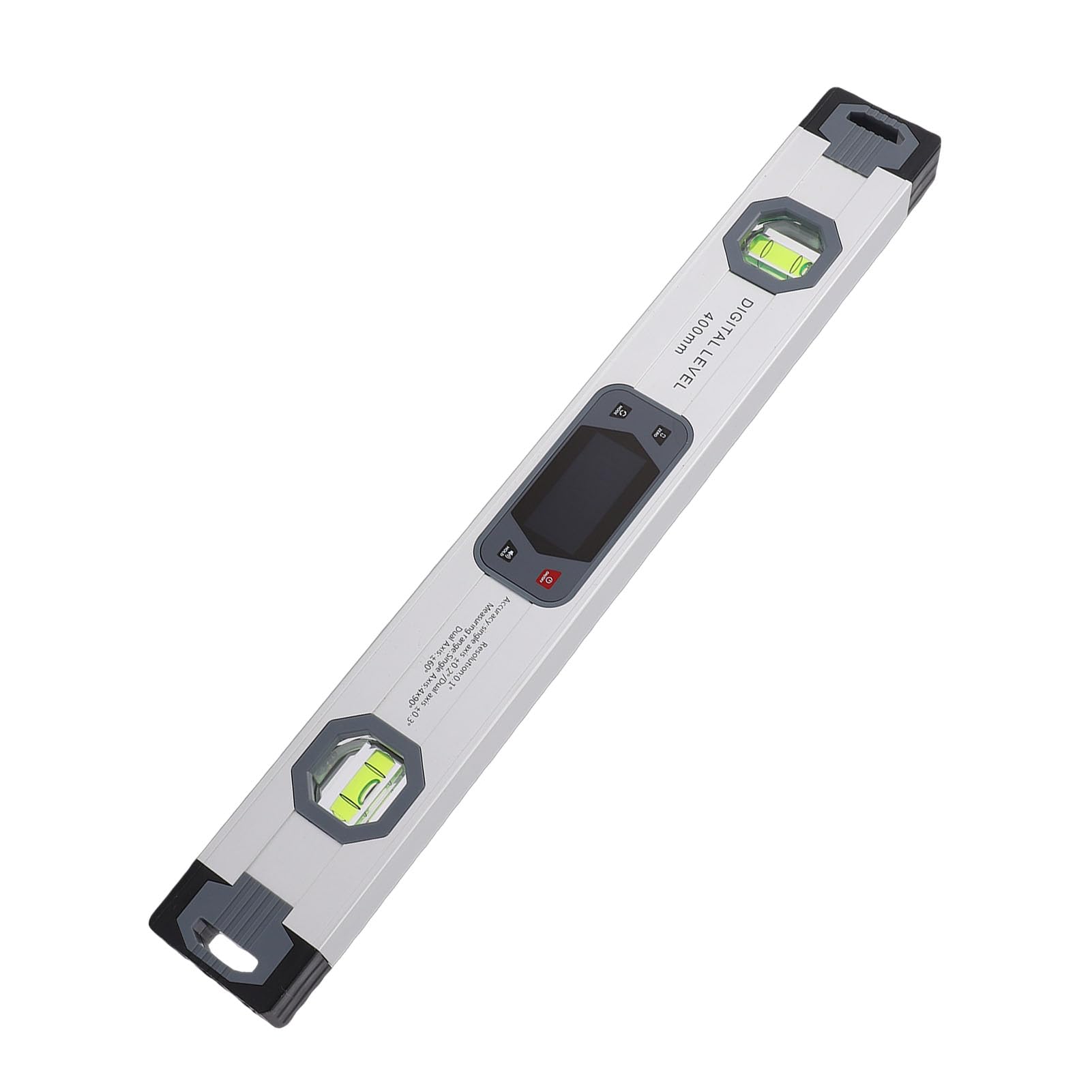 Fafeicy Poziomica Cyfrowa 400 Mm z Aluminiowego Stopu z Kątomierzem i