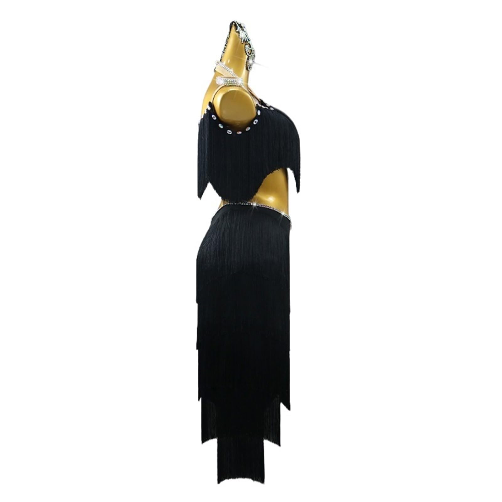 Latin Tanzkleid Latein-Tanzkleid for Damen, Tanzbekleidung, Wettkampfkostüm, Übungsanzug Für Tanz