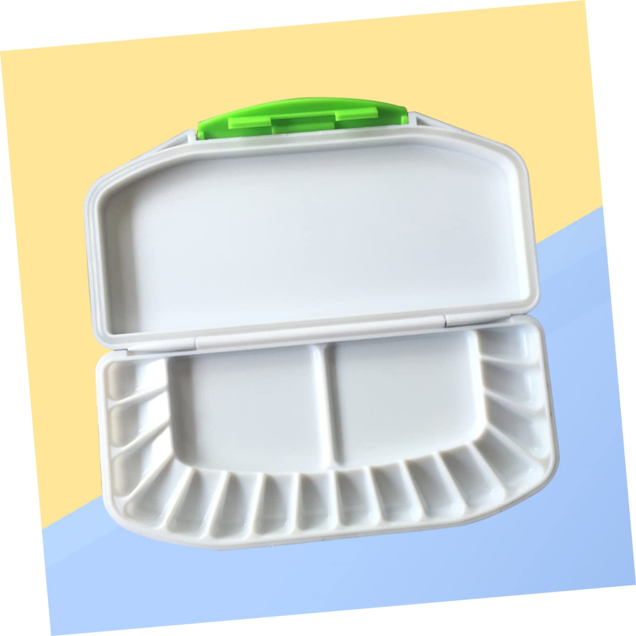 Anneome Ensemble De 3 Pièces De 16 Aquarelles Boîte À Outils De 16 Peintures pour Artistes Fournitures De Peinture À Laquarelle Boîte Abs
