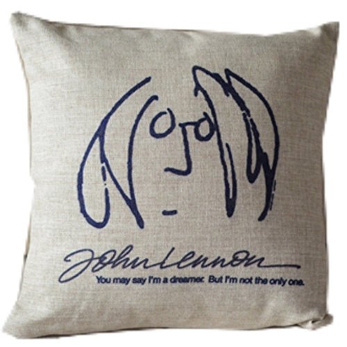 8888CASE Beatles Imagine John Lennon Caricature Pillow Case Cushion Cover Home Sofa Decorative Squares Gift Choice Taies… - Les Beatles, Paul McCartney, John Lennon, RIngo Starr, George Harrison 8888CASE Beatles Imagine John Lennon Caricature Pillow Case Cushion Cover Home Sofa Decorative Squares Gift Choice Taies…