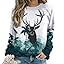 Moose Forest Dark Green White