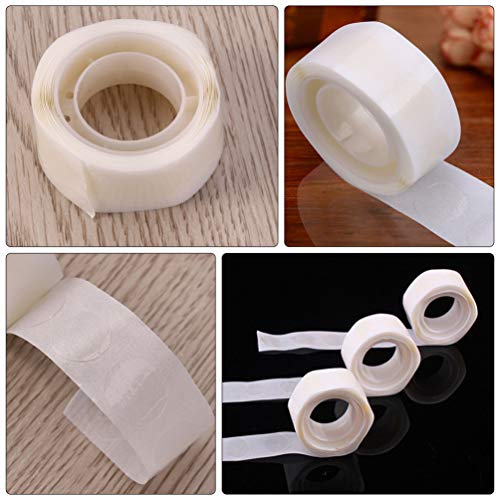 Toyvian 12 Rolos de Fita Adesiva Transparente Portátil, Fita Adesiva Dupla Face, Cola Balão para Cas