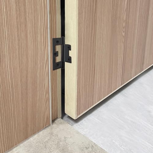 T Tulead Non-Mortise Hinges Iron Furniture Door Hinge 2.68"x1", 10PCS by T Tulead - Used condition - Image 5