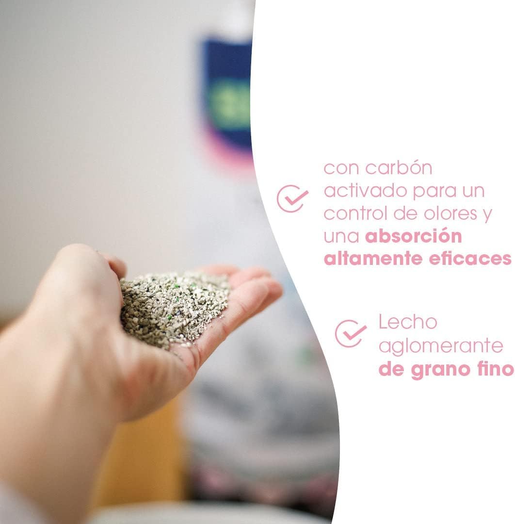Biokat's Diamond Care Fresh, con fragancia - Arena fina con carbón activo y aloe vera 1 saco (1 x 10 l)