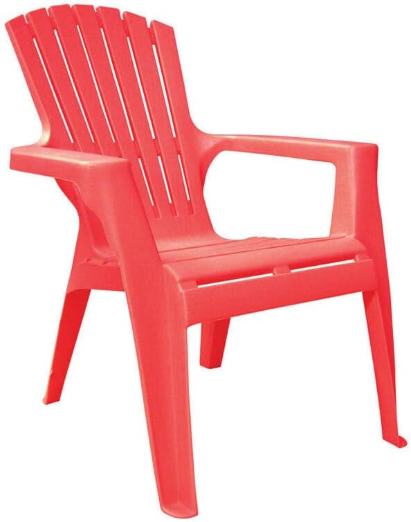 Adams Patio Furniture 8460-26-3731 Cherry Red Kids Chair (Pack of 1)