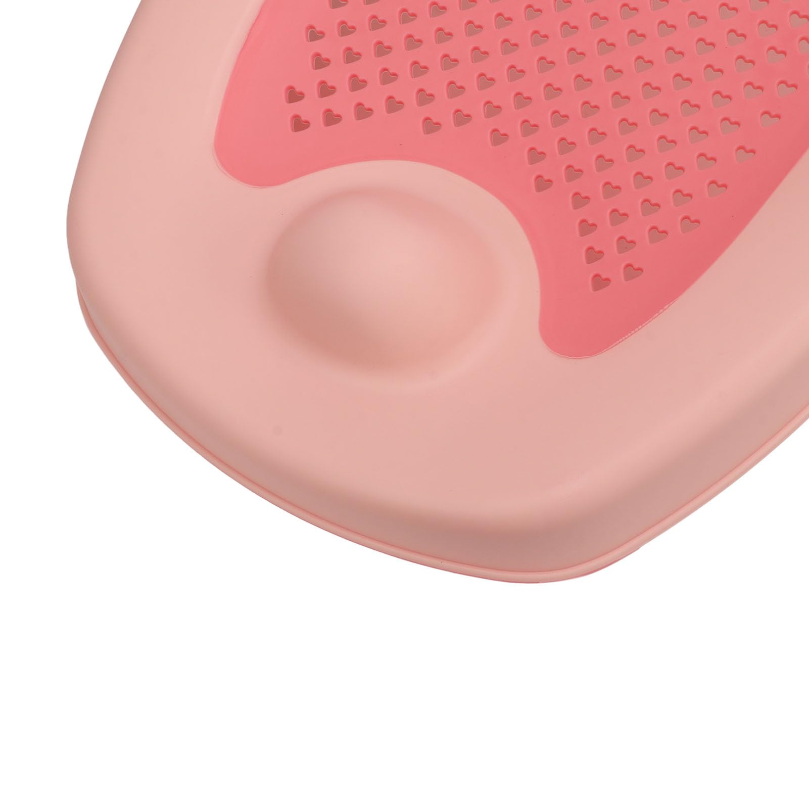 Supporto per Bagnetto, Supporto per Vasca da Bagno Pieghevole in Plastica Antiscivolo per Bagno per Neonati (PINK)