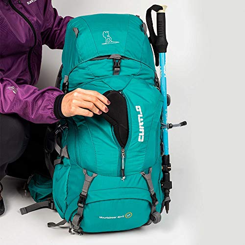 Mountaineer 40+5L Lady Fit - Com Rain Cover Curtlo Unissex U Verde