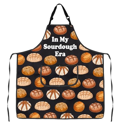 Sourdough Bread Gift In My Sourdough Era Baker Aprons With Pocket Sourdough Master Gifts Sourdough Starter Apron (In My Sourdough Era Apron)