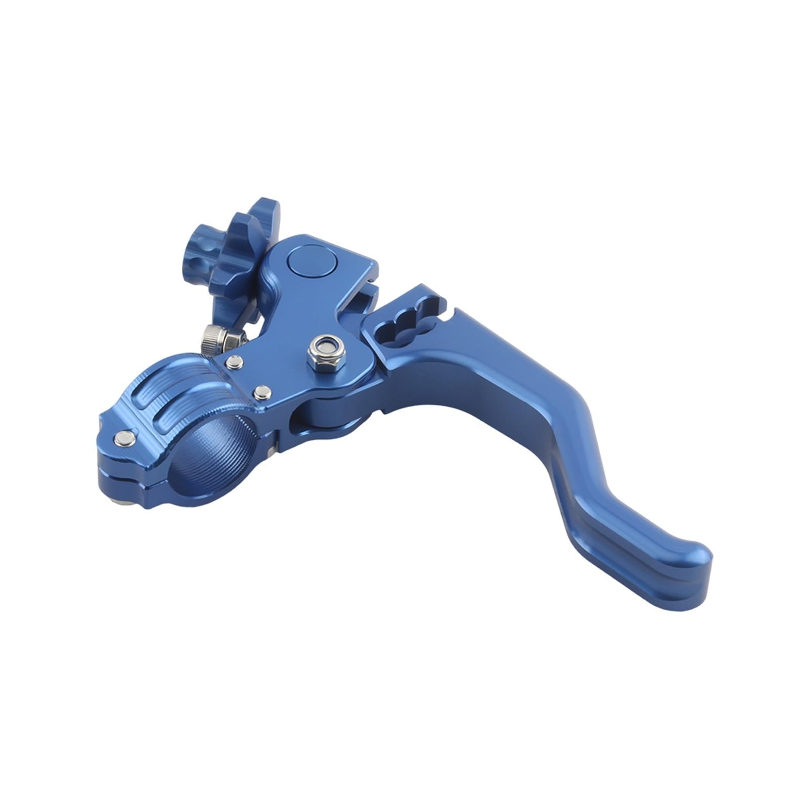 Palanca de embrague corta para acrobacias de motos Yamaha Honda y Suzuki azul