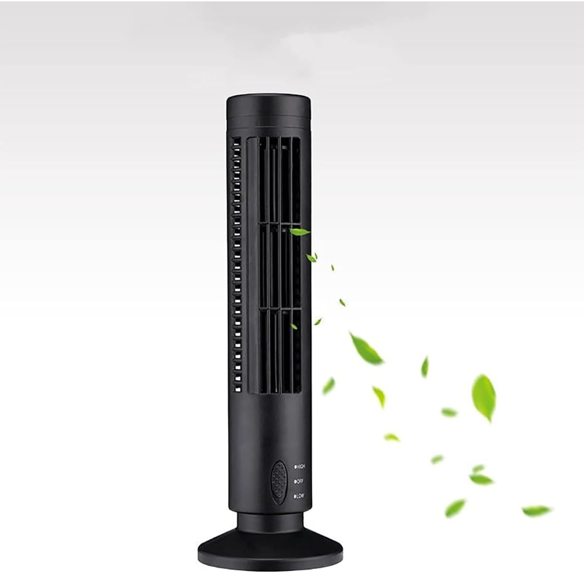 Tower Fan, Remote Control, 3 Wind Patterns, Air Circulation, portable fan, tower fan, fan standing, Electric stand fan, 15-Hour Timer | Home & Office, 3 Speed Levels, Wide Swivel - Sleek Black Design