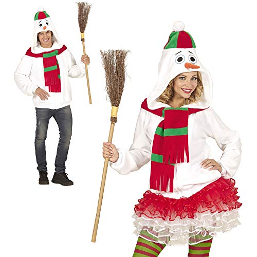 Chaqueta de forro polar con capucha disuelve el frío en tu disfraz de Navidad
