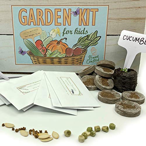DIY Garden Kit for Kids - Learn How to Grow Your Own Vegetables and Flowers with Supplies from Grow and Make!