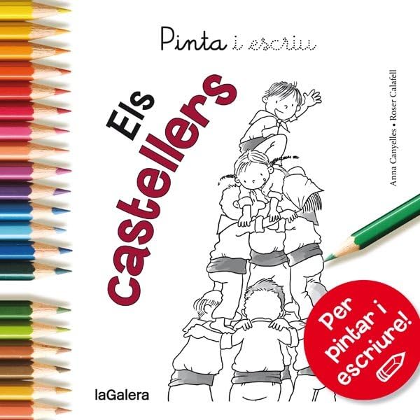 Pinta i escriu Els castellers: 68