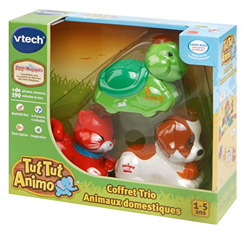 Tut Tut Animo VTech : 3 animaux musicaux pour amuser bébé dans toute la maison