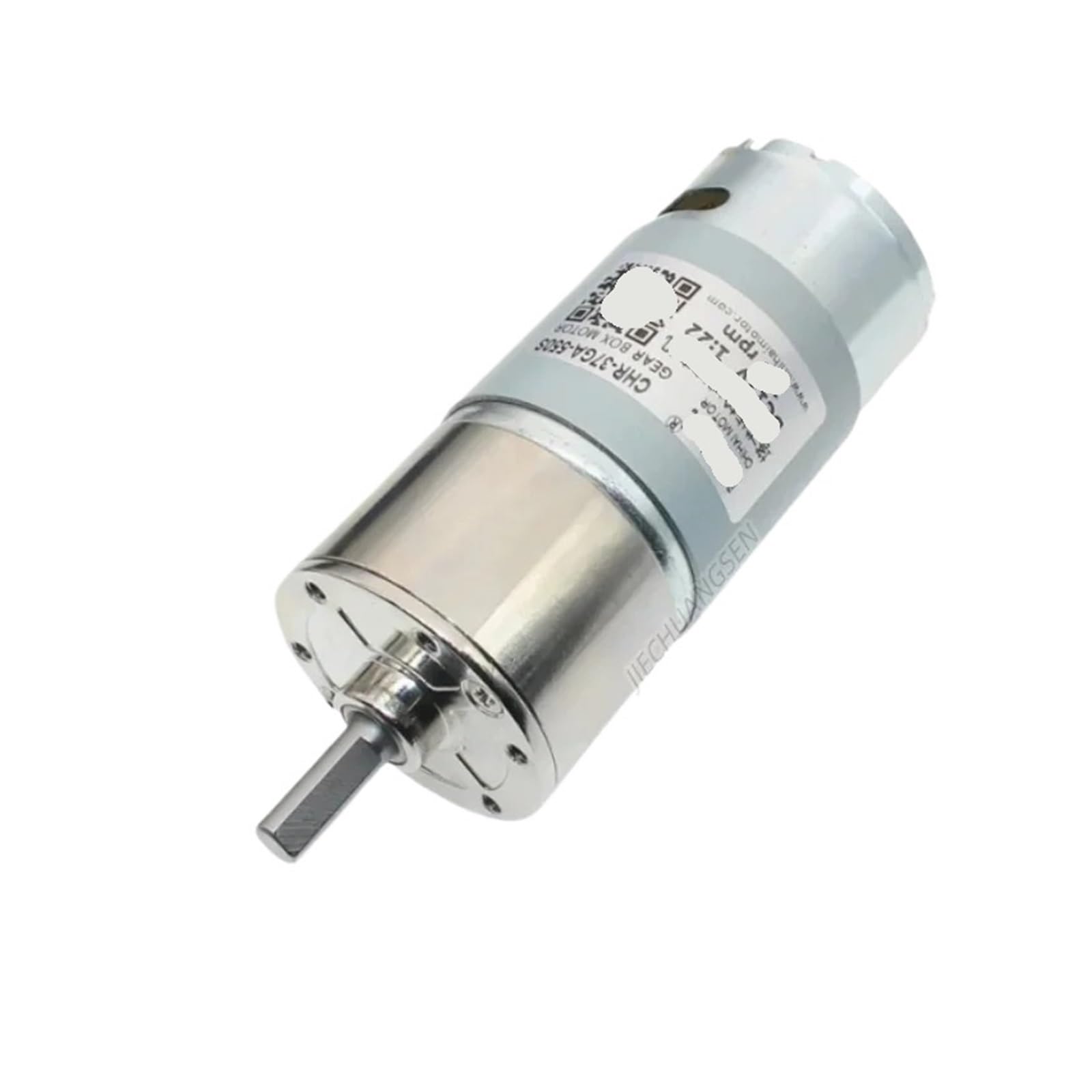 Moteur de réduction à engrenages GM37-550 assurant un couple à grande vitesse 12V