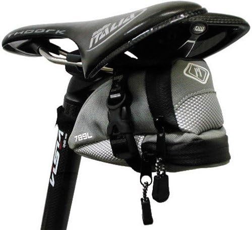 LEADER MIND 789L Saddle Bag 2-POCKET Gray 789L
