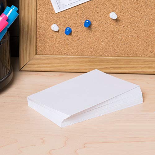 1InTheOffice Unruled Index Cards 3x5