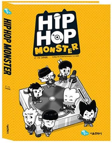 BTS Webtoon Book (HIPHOP MONSTER) Comic – January 1, 2015