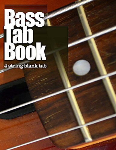 Price comparison product image Bass Tab Book: 4 string blank tab
