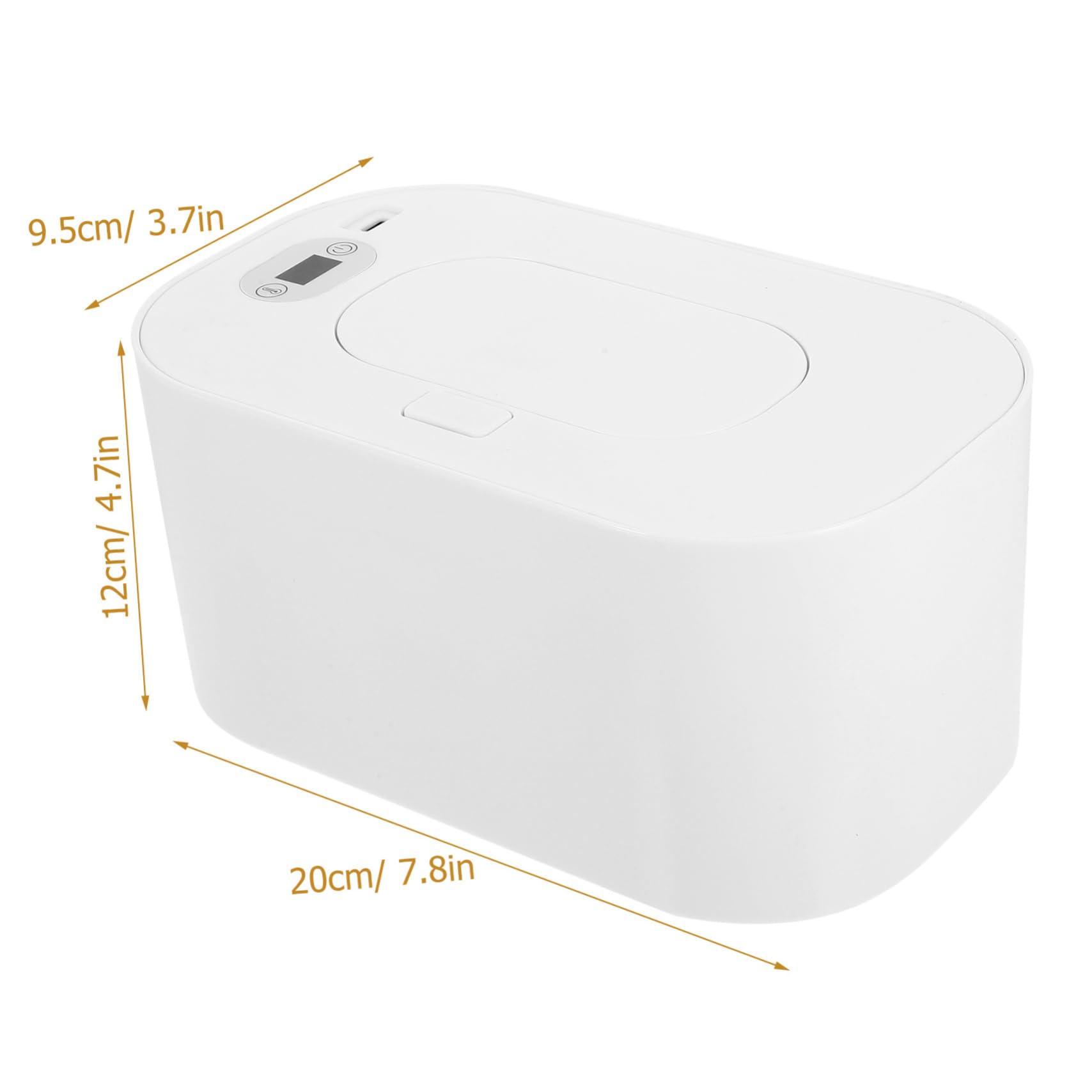 BESTonZON 3 Pièces essuie-tout lingettes humides voiture essuie-glace chauffe lingettes Température constante chauffage boîte à mouchoirs auto de bébé Boîte thermique abdos