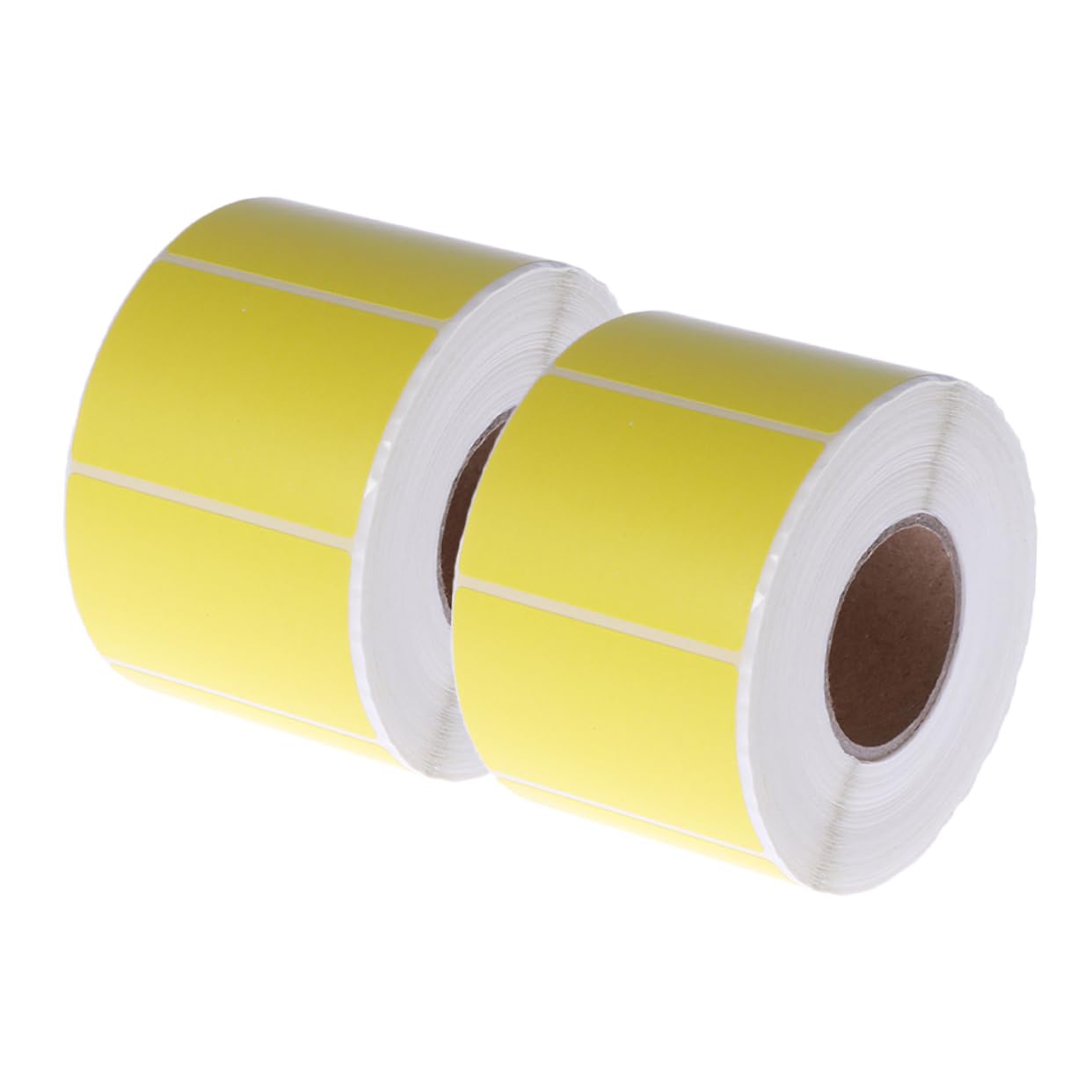 Hemobllo 2rotoli Etichette Termiche Autoadesive Vuote per Stampa di Codici Barre Etichette Termiche Adesive per Spedizioni e Prezzi