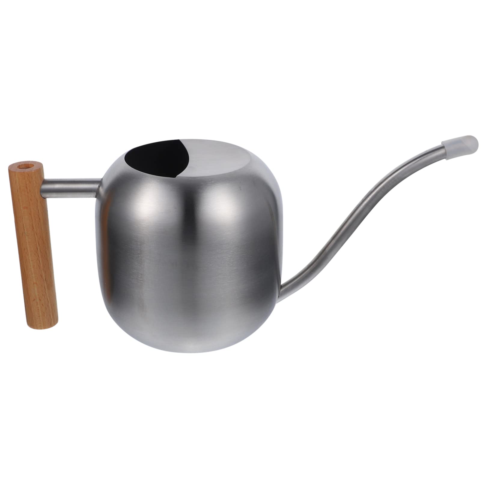 YARNOW Stainless Steel Watering Can with Ergonomic Handle Indoor Garden Watering Pot for Houseplants Capacity Precision Spout for Direct Watering