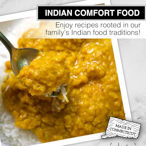 Image of Jain Family Foods - Classic Dal | Indian Meal Kit | Authentic Spices + Yellow Lentils | Zero Preservatives, Plant-Based, Woman-Owned | Easy Steps, Stove or Instant Pot | 3 Meals
