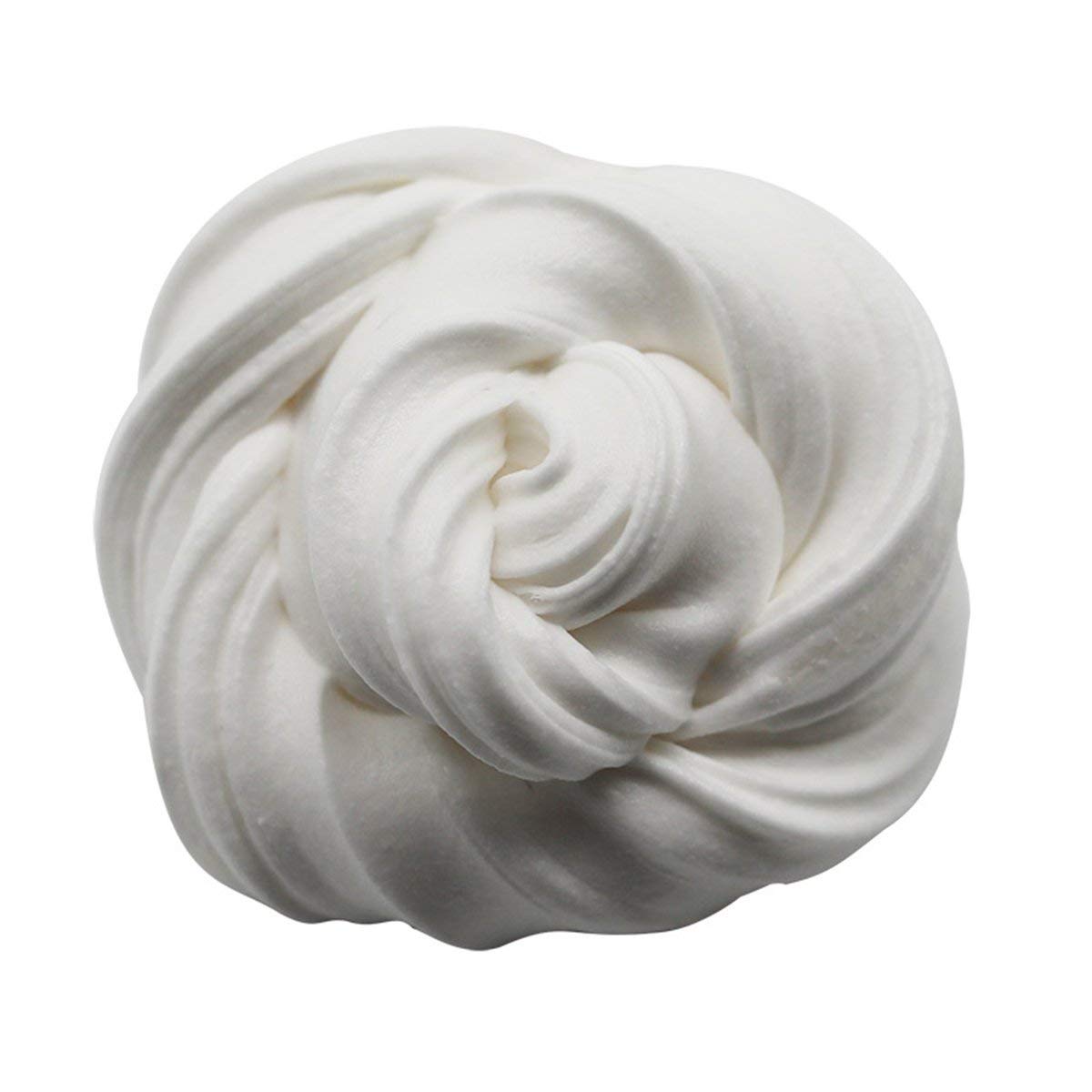 Greatangle DIY Solid Color 3D Fluffy Foam Clay Slime DIY Soft Cotton Slime Ball Kit Kids Educational Craft Toy Antistress Kids Toys
