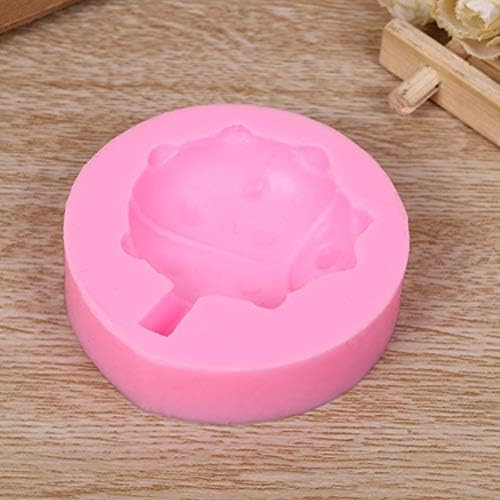 Bestonzon Moule En Silicone En Forme De Coccinelle Pour Gateau Fondant Pate A Sucre Outil De Decoration Rose Amazon Fr Cuisine Et Maison
