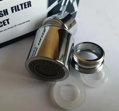 Miniatura 4 de Aireador de boquilla de grifo de cocina y baño, extensor de grifo, rociador giratorio de doble flujo de 360 grados para cabezal de grifo de