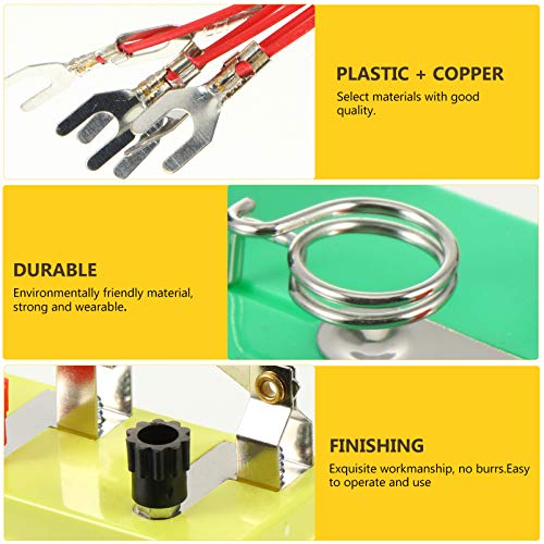 NUOBESTY Laboratório de Física Ciência Circuito Básico de Aprendizagem Kit Experimento Eletricidade