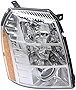 Evan-Fischer Headlight Assembly Compatible with 2007-2009 Cadillac Escalade Kit 1st Design Passenger Side