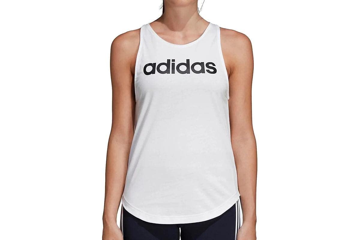 adidasWomen's Essentials Linear Tank Top