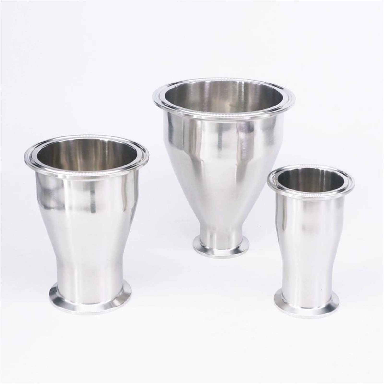 Raccordo Riduttore Tri Clamp SS304 - Sanitario Per Tubi Da 2" A 1.5" - Foto 8