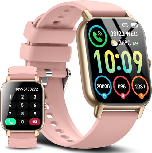 Ddidbi Reloj Inteligente Hombre Mujer con Llamada Bluetooth, 1,85' Smartwatch...