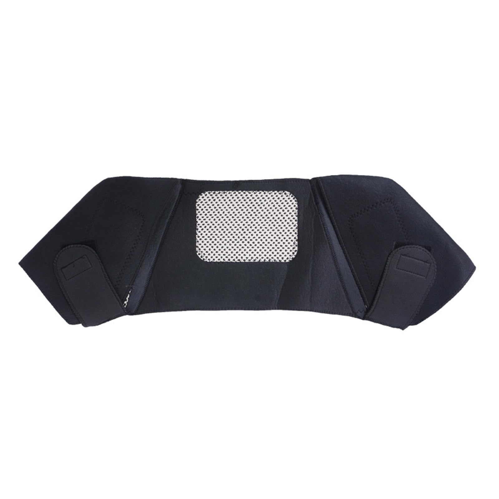 Breathable Shoulder Warmer With Elastic Cervical Spine Protectors For Outdoor Sports And Daily Use Double Straps Design Back Brace