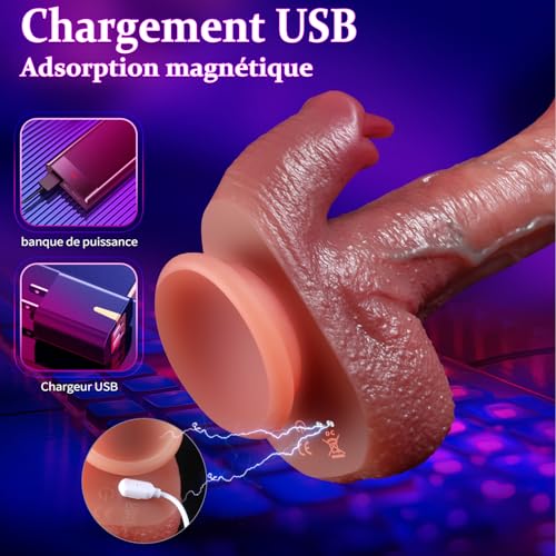 Vibromasseur stimulant à 7 modes de vibration analogiques pour femme - 6