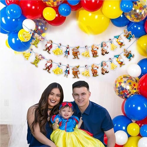 Seyal® Snow White and the Sevn Dwarfs Garland Decoration - Image 3
