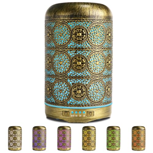 SALKING Aroma Diffuser, 260ml Metall Aromatherapie Diffusor für...